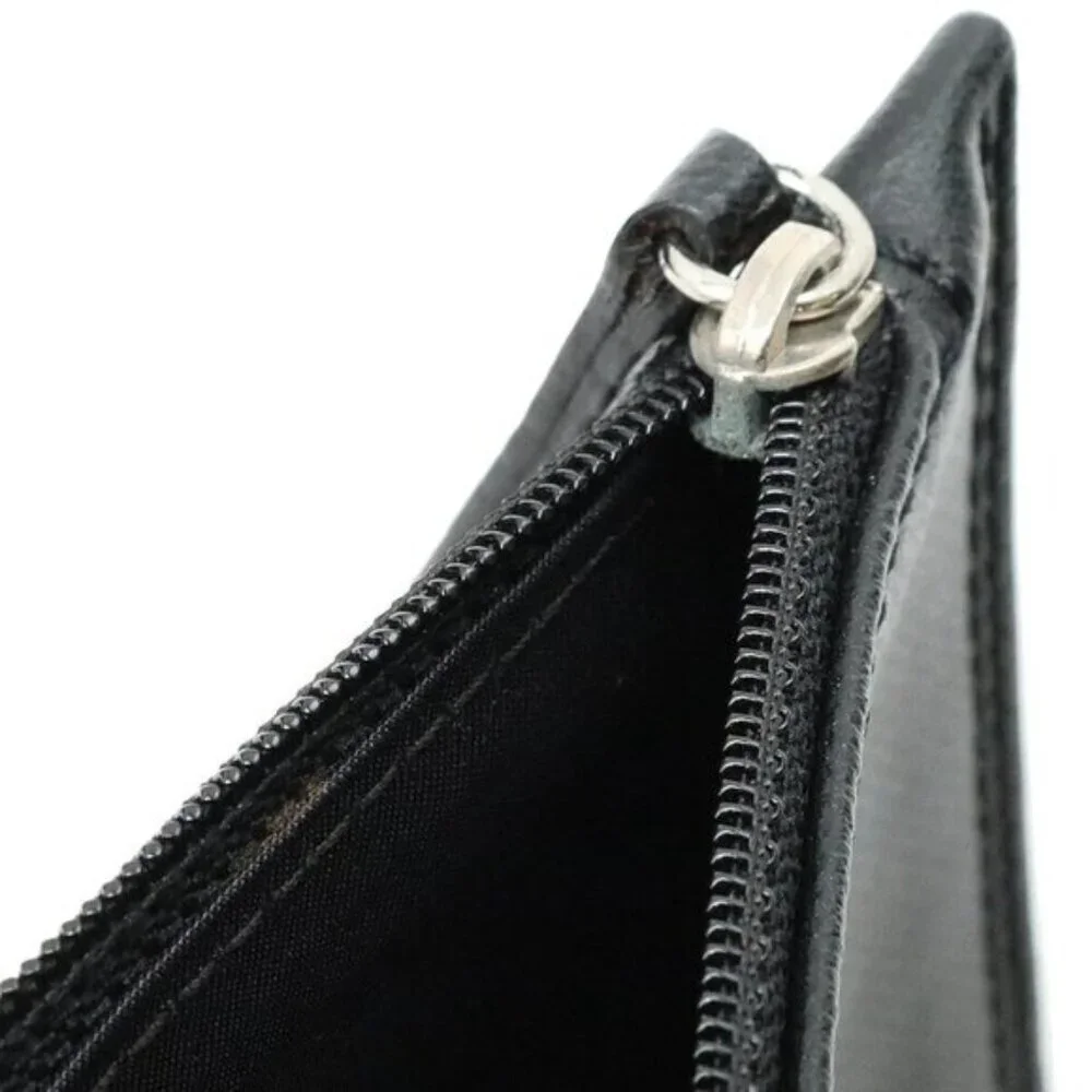 Chanel Paris Biarritz GM Leather Black with Pouch Tote Bag